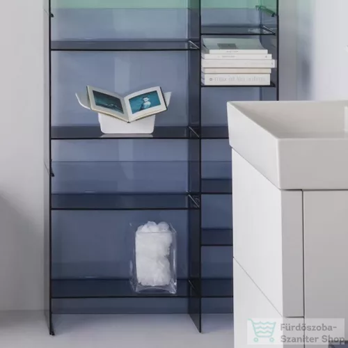 Laufen Kartell By Laufen 75x26x53 cm-es polcos állvány,Kék H3893310830001
