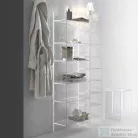 Laufen Kartell By Laufen 75x26x53 cm-es polcos állvány,Átlátszó kristályüveg H3893310840001