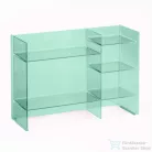 Laufen Kartell By Laufen 75x26x53 cm-es polcos állvány,Smaragd zöld H3893310920001