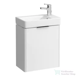   Laufen Base 46x26,7 cm-es 1 ajtós alsószekrény H815954 mosdóhoz,jobbos,matt fehér H4021021102601