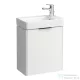Laufen Base 46x26,7 cm-es 1 ajtós alsószekrény H815954 mosdóhoz,jobbos,matt fehér H4021021102601