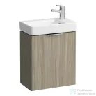 Laufen Base 46x26,7 cm-es 1 ajtós alsószekrény H815954 mosdóhoz,jobbos,világos szil H4021021102621