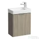 Laufen Base 46x26,7 cm-es 1 ajtós alsószekrény H815954 mosdóhoz,jobbos,világos szil H4021021102621