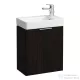 Laufen Base 46x26,7 cm-es 1 ajtós alsószekrény H815954 mosdóhoz,jobbos,sötétbarna szil H4021021102631
