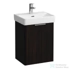 Laufen Base 1 ajtós alsószekrény H815961 mosdóhoz,jobbos,Sötétbarna szil H4021121102631