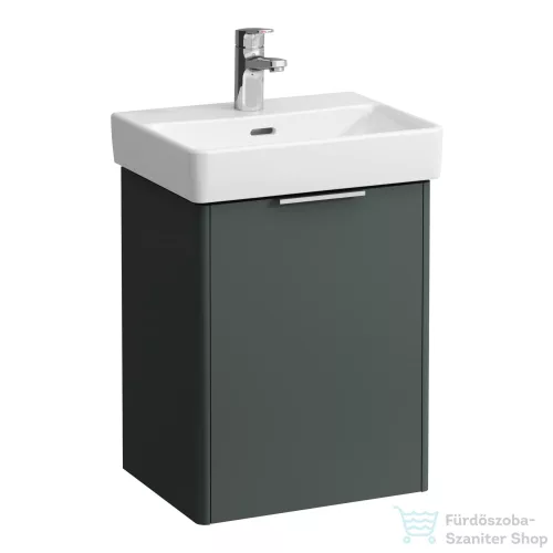 Laufen Base 1 ajtós alsószekrény H815961 mosdóhoz,jobbos,Traffic Grey H4021121102661