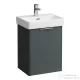 Laufen Base 1 ajtós alsószekrény H815961 mosdóhoz,jobbos,Traffic Grey H4021121102661