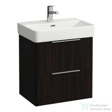   Laufen Base 52x35,8 cm-es 2 fiókos alsószekrény H818958 mosdóhoz,Sötétbarna szil H4021521102631