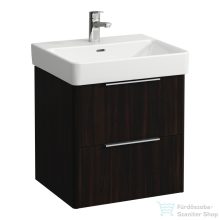   Laufen Base 52x44 cm-es 2 fiókos alsószekrény H810962 mosdóhoz,sötétbarna szil H4021721102631