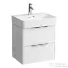 Laufen Base 53,3x39,1 cm-es két fiókos alsószekrény H810282 mosdóhoz,Matt fehér H4021921102601