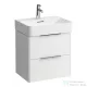 Laufen Base 53,3x39,1 cm-es két fiókos alsószekrény H810282 mosdóhoz,fényes fehér H4021921102611