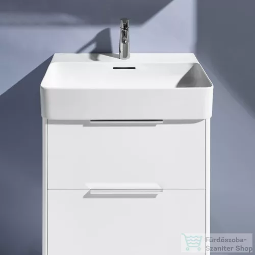 Laufen Base 53,3x39,1 cm-es két fiókos alsószekrény H810282 mosdóhoz,fényes fehér H4021921102611