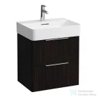 Laufen Base 53,3x39,1 cm-es két fiókos alsószekrény H810282 mosdóhoz,Sötétbarna szil H4021921102631