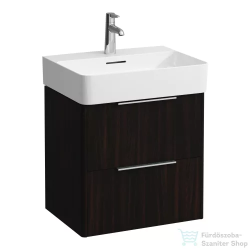 Laufen Base 53,3x39,1 cm-es két fiókos alsószekrény H810282 mosdóhoz,Sötétbarna szil H4021921102631
