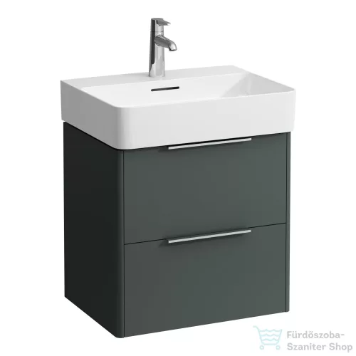Laufen Base 53,3x39,1 cm-es két fiókos alsószekrény H810282 mosdóhoz,Traffic Grey H4021921102661