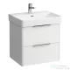 Laufen Base 57x44 cm-es 2 fiókos alsószekrény H810963 mosdóhoz,matt fehér H4022321102601