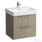 Laufen Base 57x44 cm-es 2 fiókos alsószekrény H810963 mosdóhoz,világos szil H4022321102621