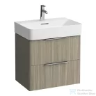 Laufen Base 58,5 cm széles két fiókos alsószekrény H810283 mosdóhoz,Világos szil H4022521102621