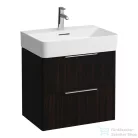 Laufen Base 58,5 cm széles két fiókos alsószekrény H810283 mosdóhoz,Sötétbarna szil H4022521102631