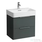 Laufen Base 58,5 cm széles két fiókos alsószekrény H810283 mosdóhoz,Traffic Grey H4022521102661