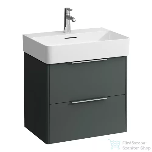 Laufen Base 58,5 cm széles két fiókos alsószekrény H810283 mosdóhoz,Traffic Grey H4022521102661
