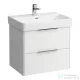 Laufen Base 61,5x44 cm-es 2 fiókos alsószekrény H810964 mosdóhoz,matt fehér H4022921102601
