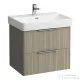 Laufen Base 61,5x44 cm-es 2 fiókos alsószekrény H810964 mosdóhoz,világos szil H4022921102621