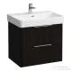 Laufen Base 61,5x44 cm-es 2 fiókos alsószekrény H810964 mosdóhoz,sötétbarna szil H4022921102631