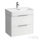 Laufen Base 63,5x39 cm-es 2 fiókos alsószekrény H810284 mosdóhoz,matt fehér H4023121102601
