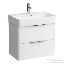   Laufen Base 63,5x39 cm-es 2 fiókos alsószekrény H810284 mosdóhoz,matt fehér H4023121102601