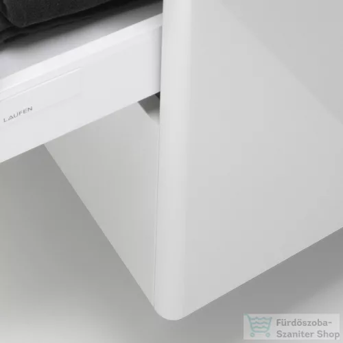 Laufen Base 63,5x39 cm-es 2 fiókos alsószekrény H810284 mosdóhoz,fényes fehér H4023121102611