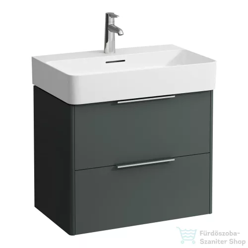 Laufen Base 63,5x39 cm-es 2 fiókos alsószekrény H810284 mosdóhoz,traffic grey H4023121102661