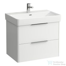  Laufen Base 66,5x44 cm-es 2 fiókos alsószekrény H810967 mosdóhoz,matt fehér H4023321102601