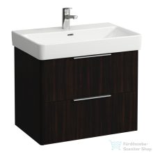   Laufen Base 66,5x44 cm-es 2 fiókos alsószekrény H810967 mosdóhoz,sötétbarna szil H4023321102631