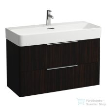   Laufen Base 93x39 cm-es 2 fiókos alsószekrény H810287 mosdóhoz,Sötétbarna szil H4024121102631