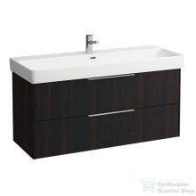   Laufen Base 116x44 cm-es 2 fiókos alsószekrény H814965 mosdóhoz,sötétbarna szil H4024921102631