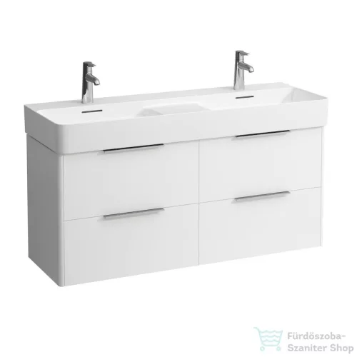 Laufen Val alsószekrény négy fiókkal 814282 tip. mosdóhoz, matt fehér H4025341102601 ( 402534 )