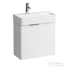   Laufen Base 2 ajtós alsószekrény H815285 mosdóhoz,fényes fehér H4025521102611