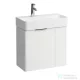 Laufen Base 2 ajtós alsószekrény H815285 mosdóhoz,fényes fehér H4025521102611