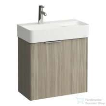   Laufen Base 2 ajtós alsószekrény H815285 mosdóhoz,világos szil H4025521102621