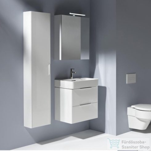 Laufen Base 165x35x18,5 cm-es 1 ajtós szekrény,balos,fényes fehér H4026411102611