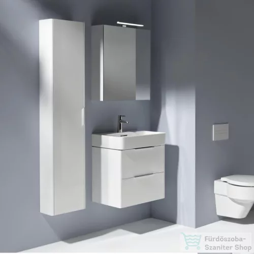 Laufen Base 165x35x18,5 cm-es 1 ajtós szekrény,balos,fényes fehér H4026411102611