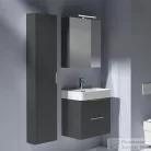 Laufen Base 165x35x18,5 cm-es 1 ajtós szekrény,balos,Traffic grey H4026411102661