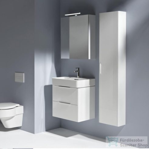 Laufen Base 165x35x18,5 cm-es 1 ajtós szekrény,jobbos,fényes fehér H4026421102611