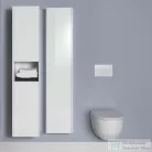 Laufen Base 165x35x18,5 cm-es 1 ajtós szekrény,jobbos,fényes fehér H4026521102611