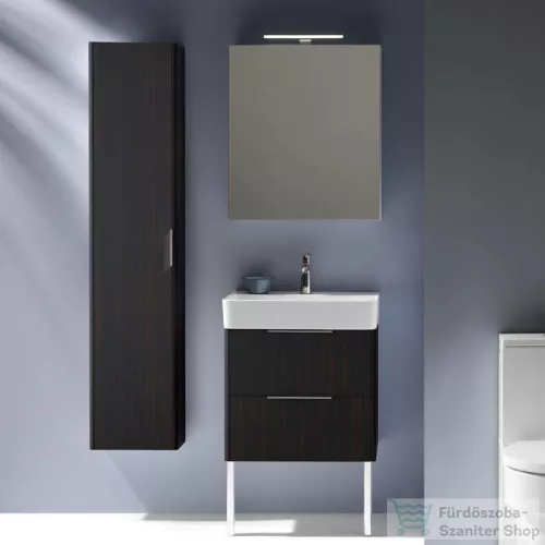 Laufen Base 165x35x33,5 cm-es 1 ajtós szekrény,balos,sötétbarna szil H4026711102631