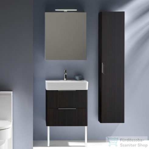 Laufen Base 165x35x33,5 cm-es 1 ajtós szekrény,jobbos,sötétbarna szil H4026721102631