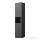 Laufen Base 165x35x33,5 cm-es 2 ajtós szekrény nyitott résszel,balos,Traffic grey H4026911102661