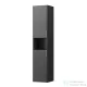 Laufen Base 165x35x33,5 cm-es 2 ajtós szekrény nyitott résszel,balos,Traffic grey H4026911102661