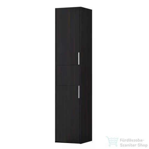 Laufen Base 165x35x33,5 cm-es 2 ajtós,1 fiókos szekrény,balos,sötétbarna szil H4027111102631